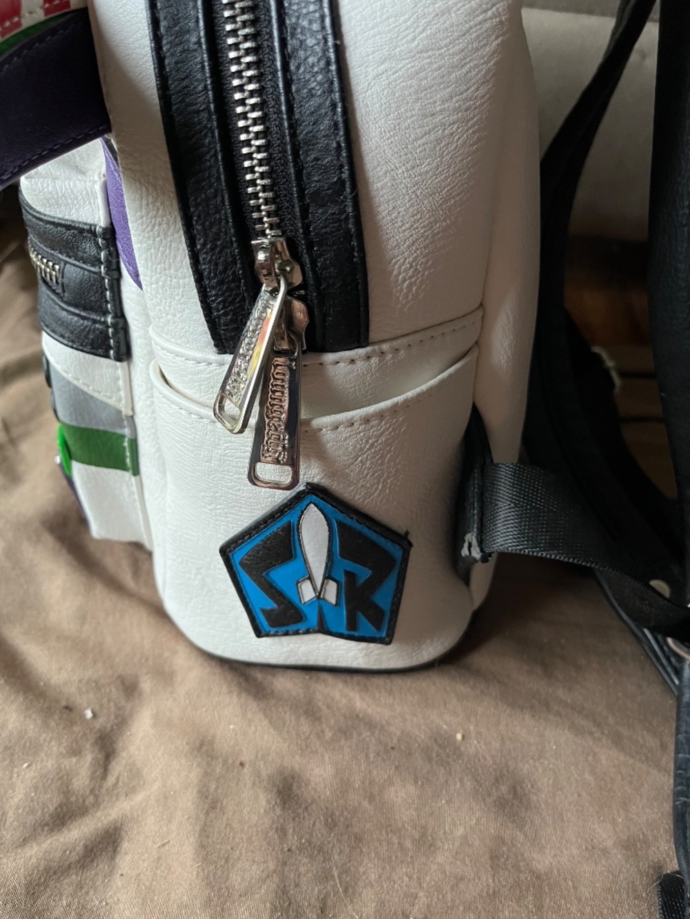 Disney Pixar Loungefly Mini Backpack – Buzz Lightyear Space Ranger Toy Story - Picture 3 of 11